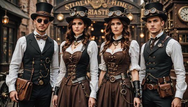 Les tendances steampunk disponibles en boutique en ligne